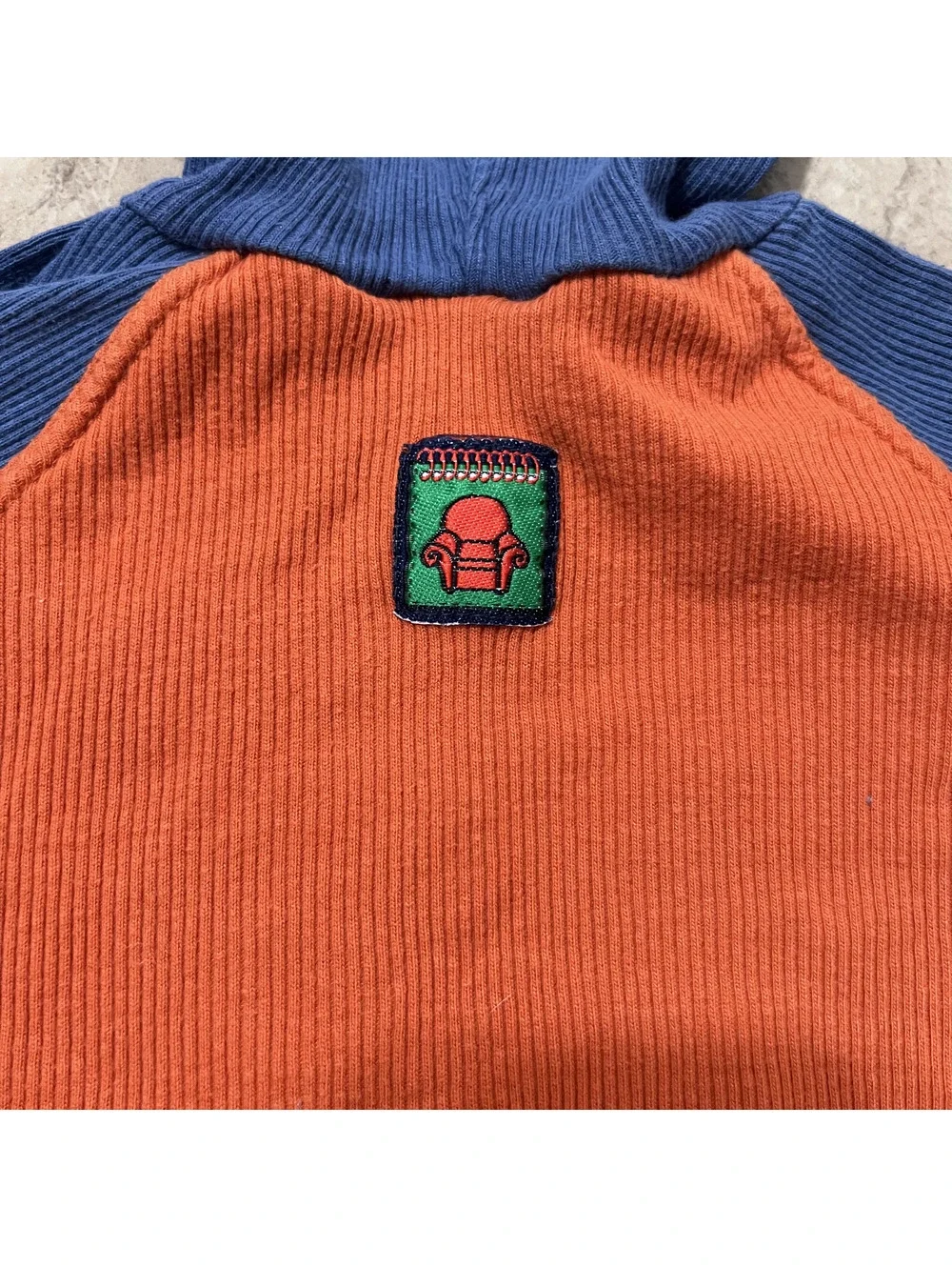 2001 Vintage Blue Clues Basketball Kids Hooded Shirt Characters Cartoons Size 4